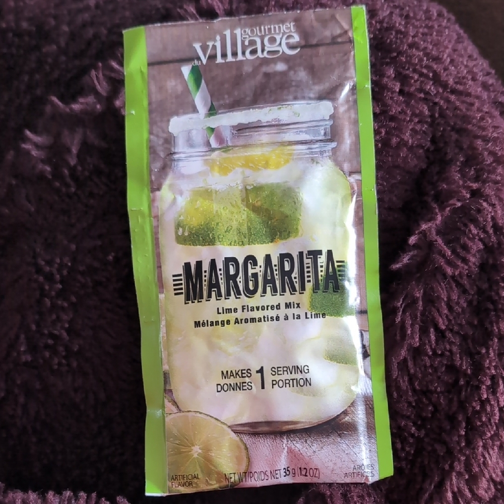 1$ Add On⭐ 2 Sachets Gourmet Du Village Margarita Lime Flavored Mix